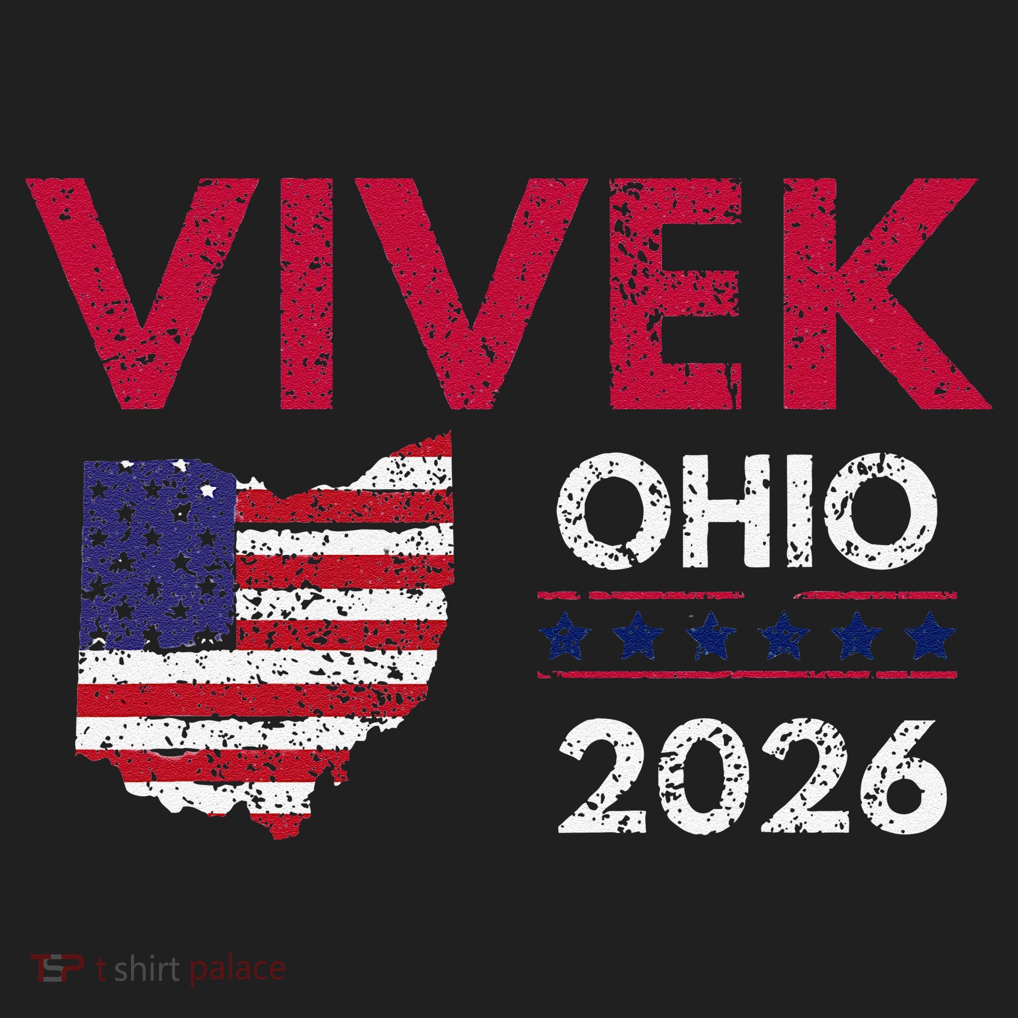 Vivek Ramaswamy Retro Grunge Vivek Governor Of Ohio 2026 Beanie