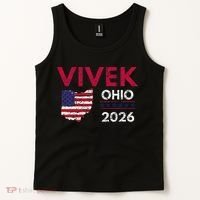 Vivek Ramaswamy Retro Grunge Vivek Governor Of Ohio 2026 Tank Top thumb 2
