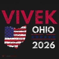 Vivek Ramaswamy Retro Grunge Vivek Governor Of Ohio 2026 Kids Sweatshirt thumb 2