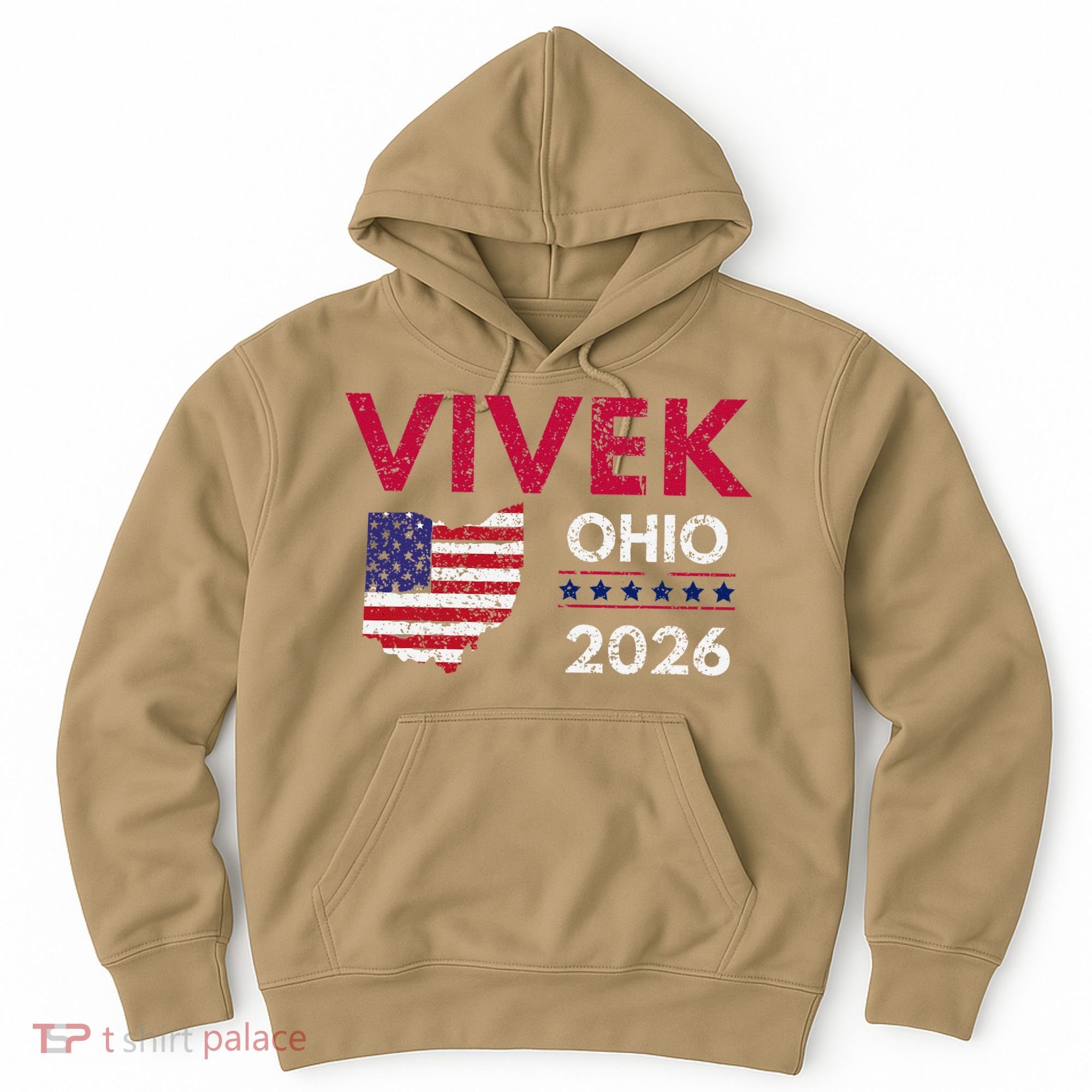 Vivek Ramaswamy Retro Grunge Vivek Governor Of Ohio 2026 Hoodie