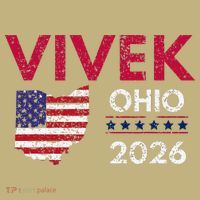 Vivek Ramaswamy Retro Grunge Vivek Governor Of Ohio 2026 Mousepad thumb 1