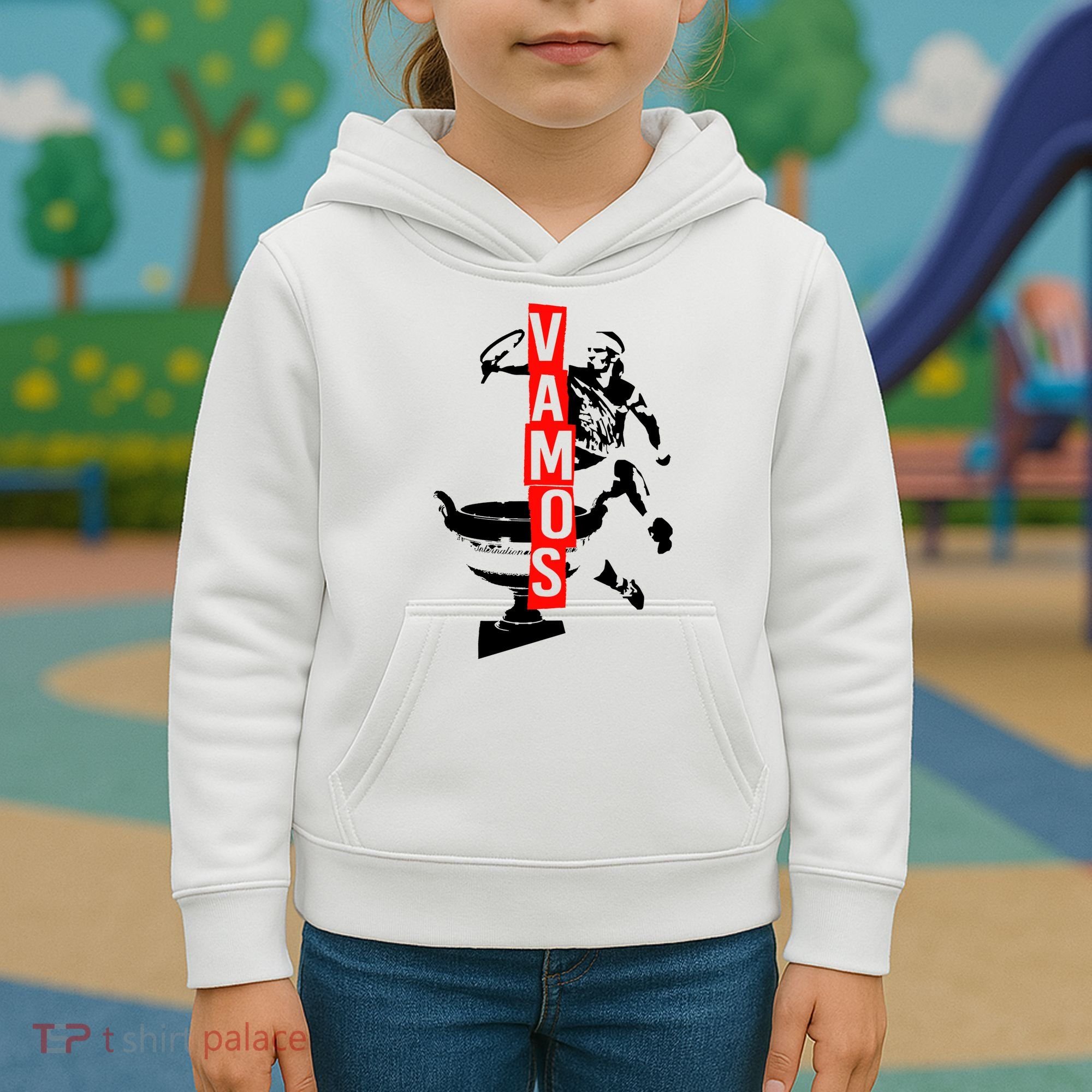 Vamos Rafa Rafael Nadal Tennis Lover Kids Hoodie