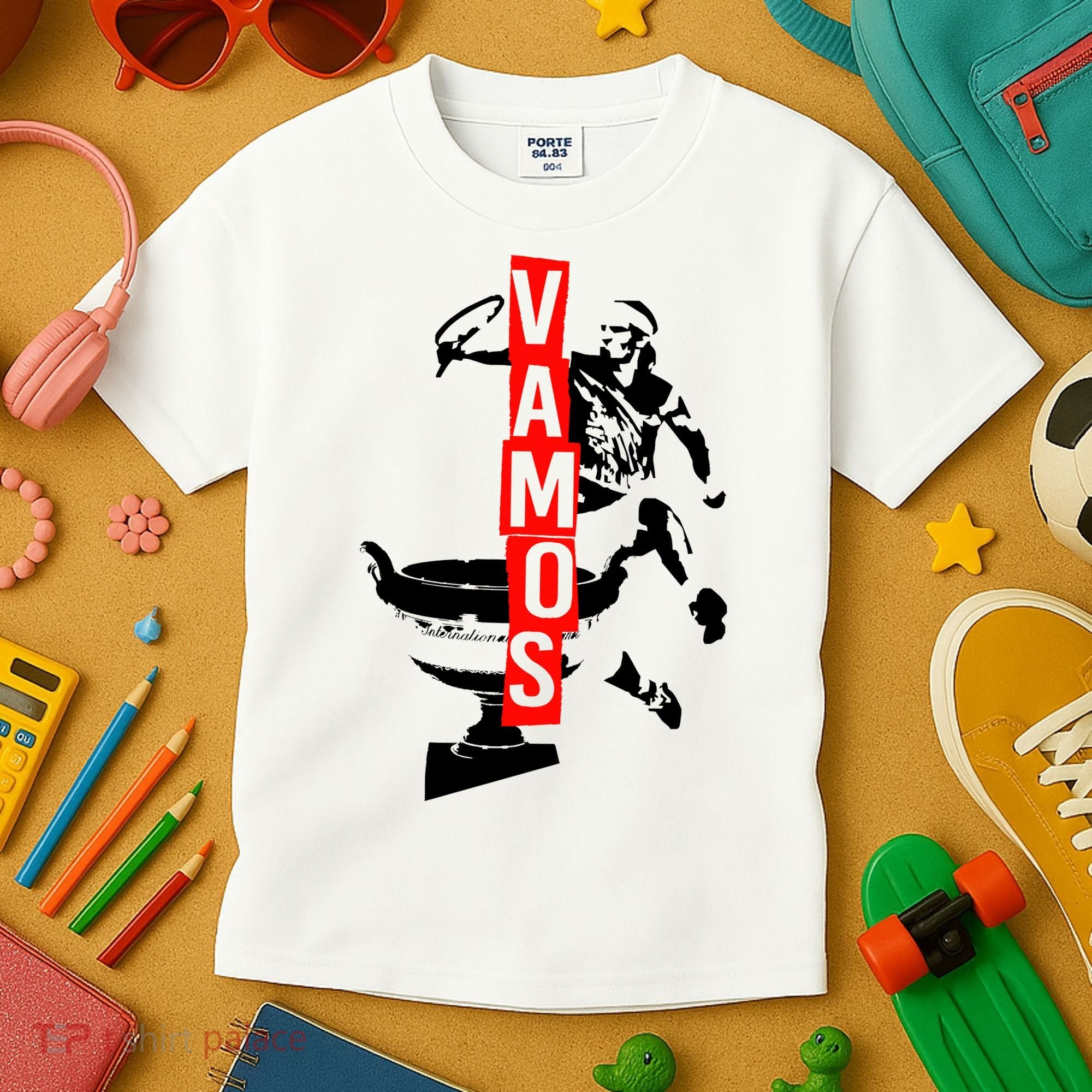 Vamos Rafa Rafael Nadal Tennis Lover Kids T-Shirt