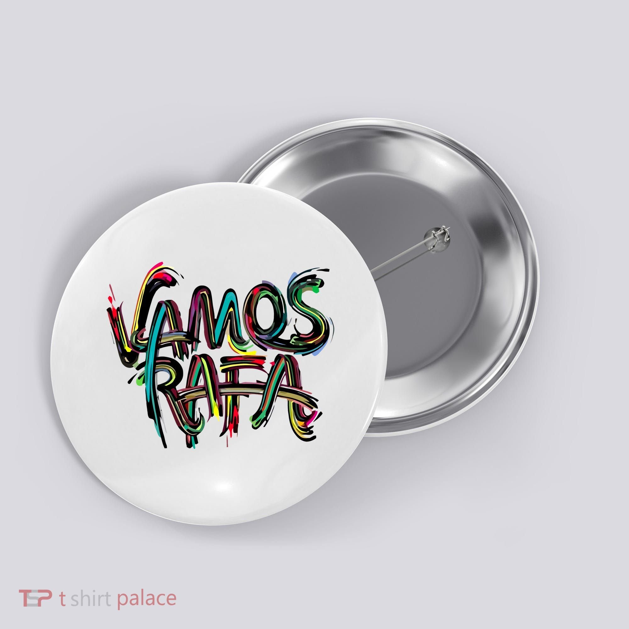 Vamos Rafa Rafael Nadal Tennis Lover Button