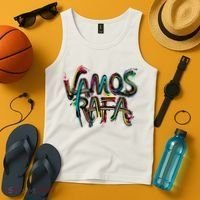 Vamos Rafa Rafael Nadal Tennis Lover Tank Top thumb 4