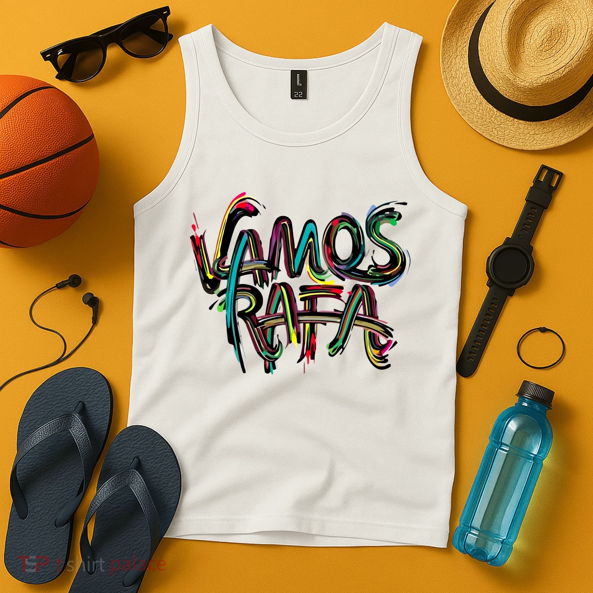 Vamos Rafa Rafael Nadal Tennis Lover Tank Top