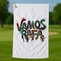 Vamos Rafa Rafael Nadal Tennis Lover Golf Towel thumb 1