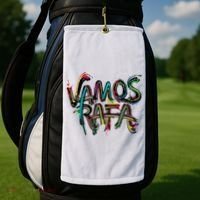 Vamos Rafa Rafael Nadal Tennis Lover Golf Towel thumb 2