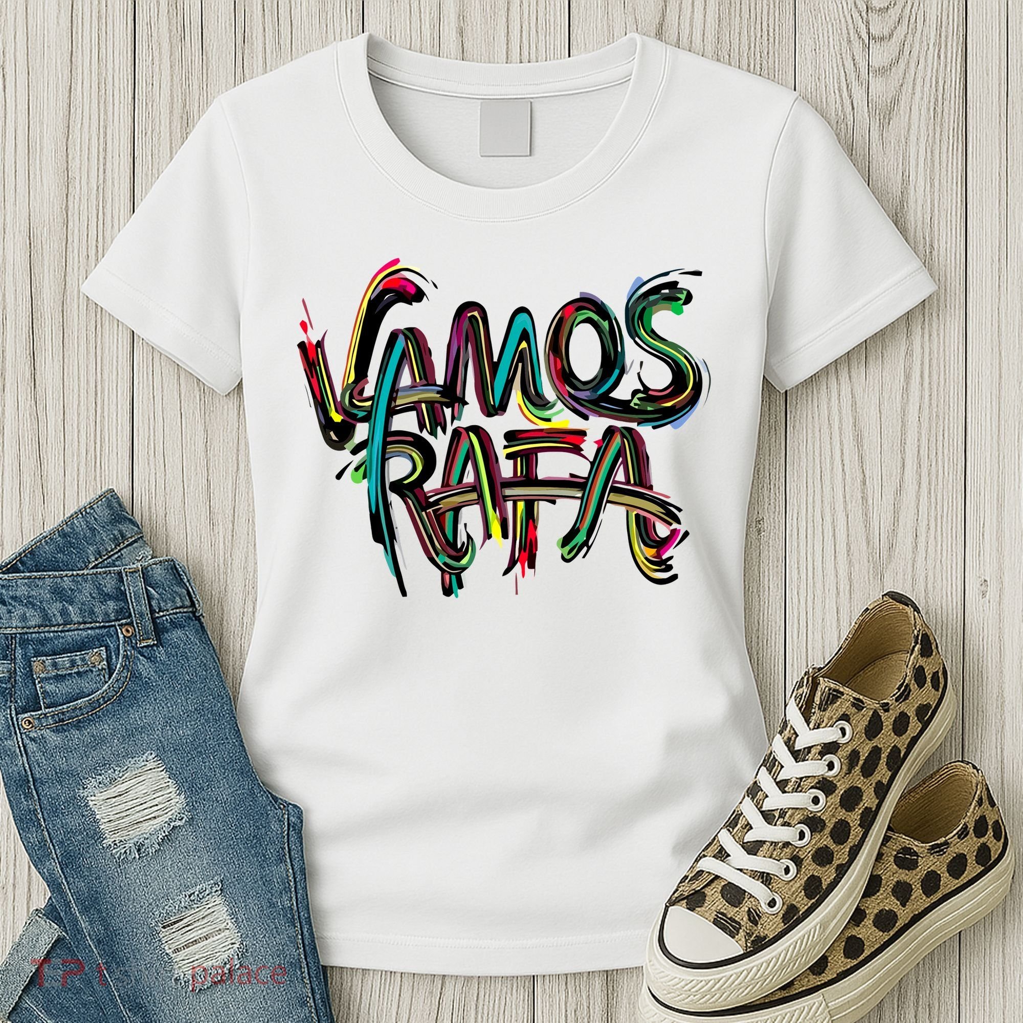 Vamos Rafa Rafael Nadal Tennis Lover Women's T-Shirt
