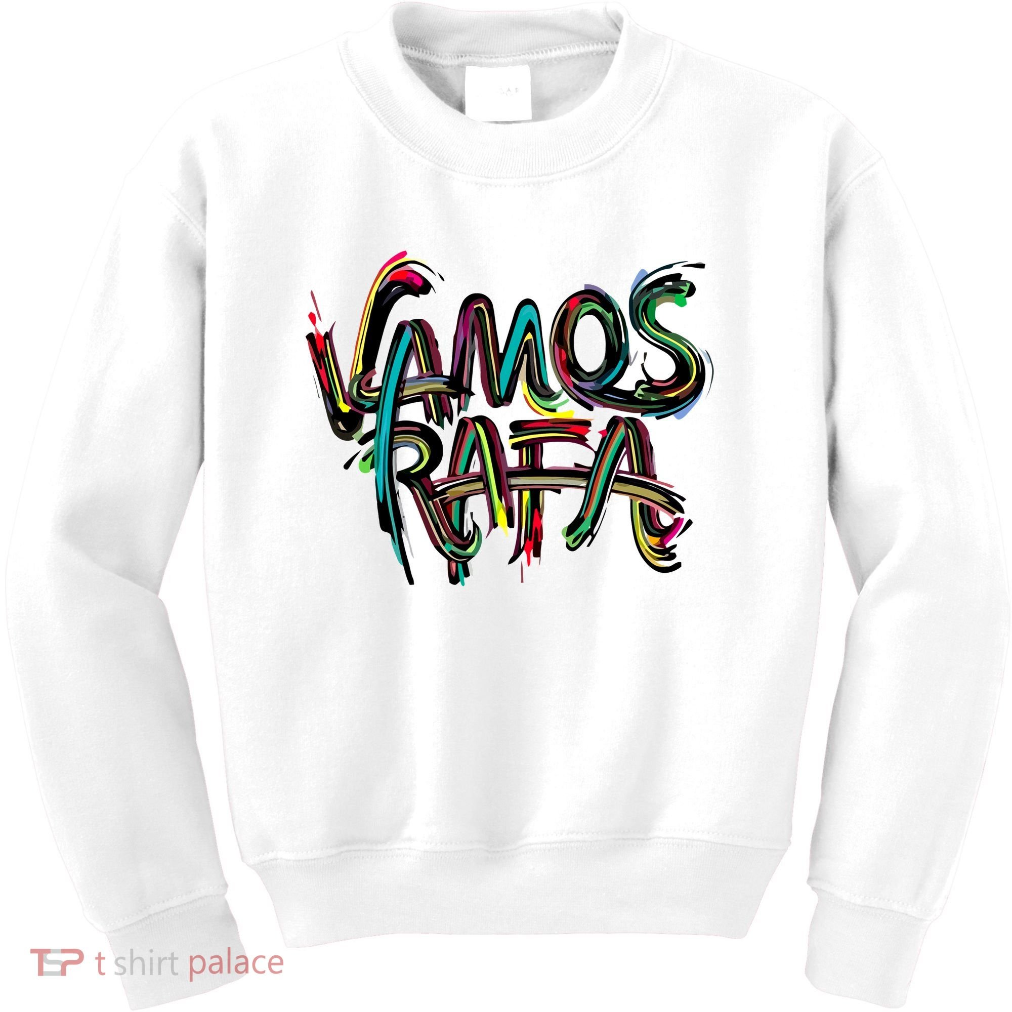 Vamos Rafa Rafael Nadal Tennis Lover Kids Sweatshirt