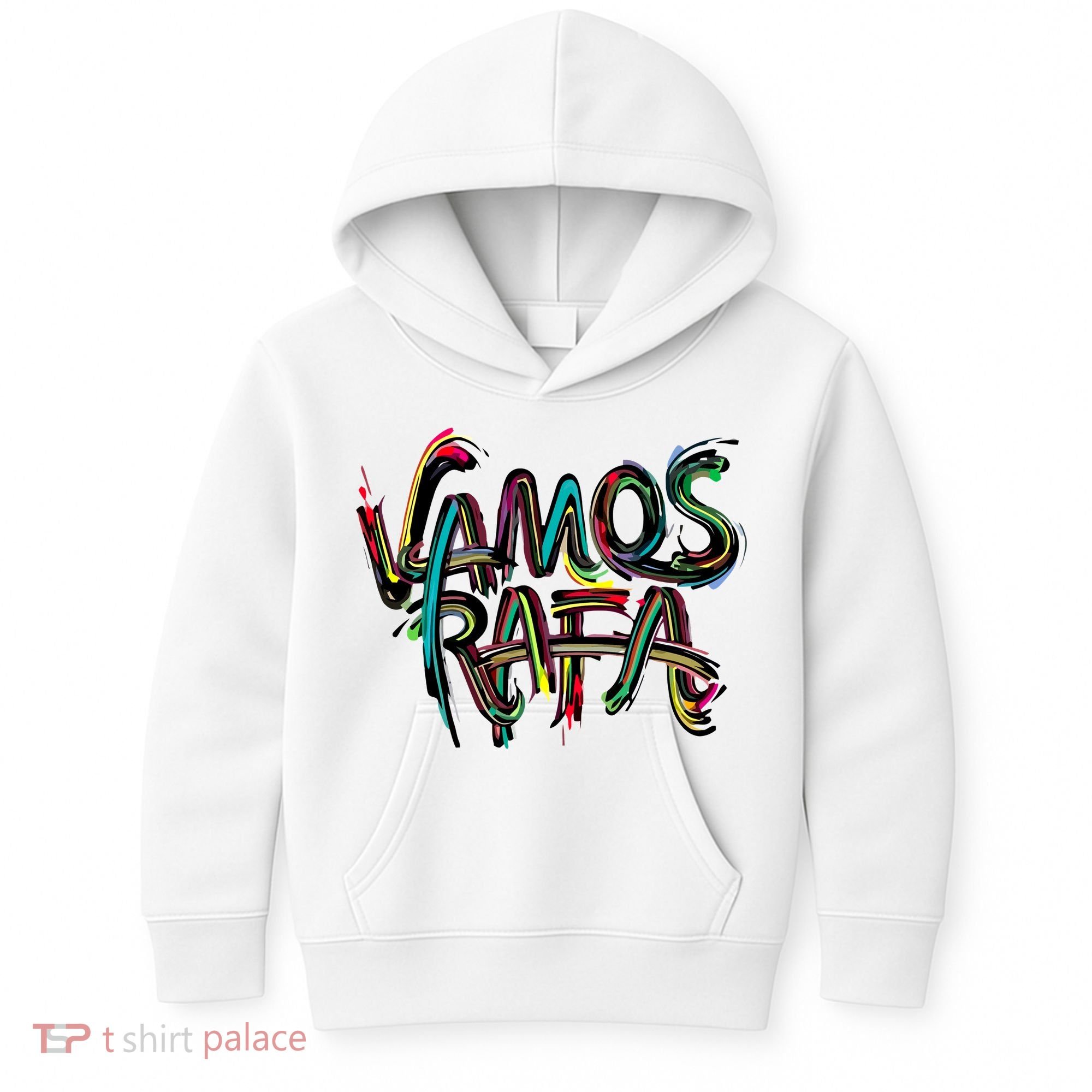 Vamos Rafa Rafael Nadal Tennis Lover Kids Hoodie