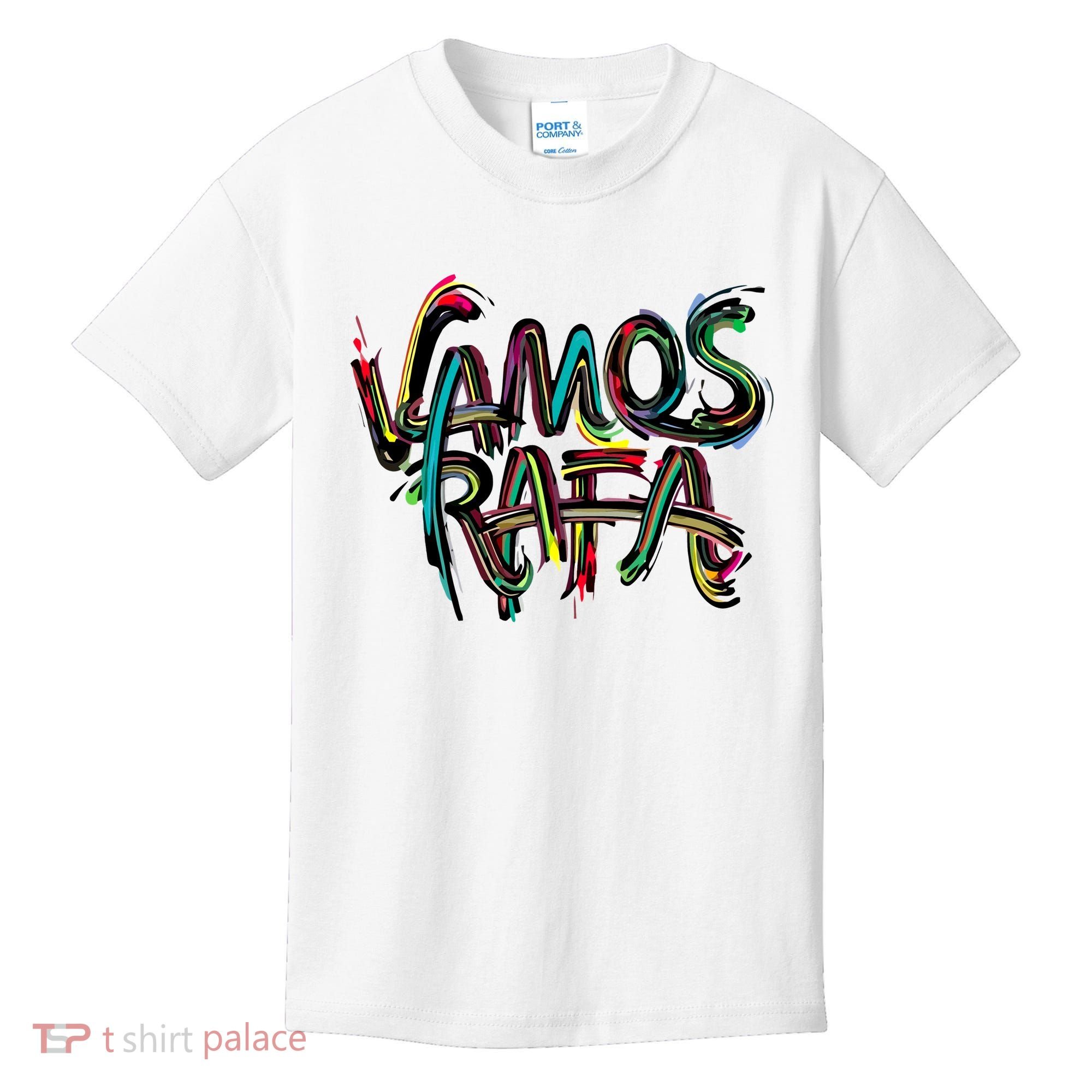 Vamos Rafa Rafael Nadal Tennis Lover Kids T-Shirt