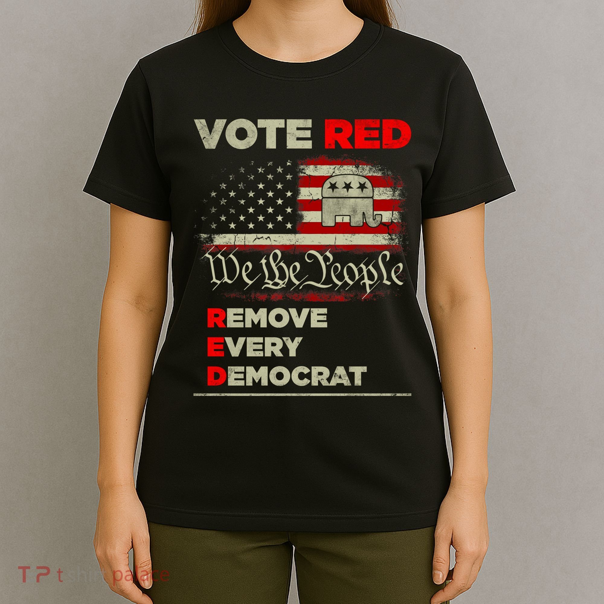 Vote Red Remove Every Democrat Red Wave Republican GOP T-Shirt