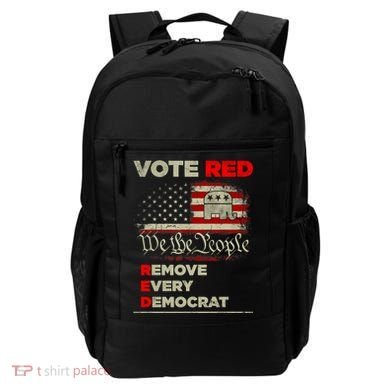 Vote Red Remove Every Democrat Red Wave Republican GOP Backpack