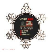 Vote Red Remove Every Democrat Red Wave Republican GOP Ornament thumb 0