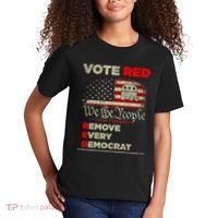 Vote Red Remove Every Democrat Red Wave Republican GOP Kids T-Shirt thumb 2