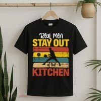 Vintage Real Stay Out Of The Kitchen Pickleball Gift T-Shirt thumb 2