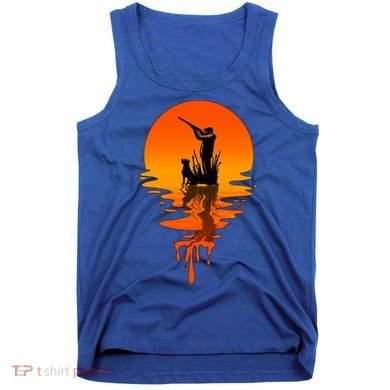 Vintage Retro Style Duck Hunting Gift Tank Top