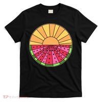 Vintage Retro Summer Sunshine Watermelon T-Shirt thumb 0