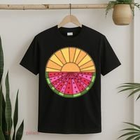 Vintage Retro Summer Sunshine Watermelon T-Shirt thumb 2
