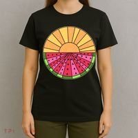 Vintage Retro Summer Sunshine Watermelon T-Shirt thumb 4