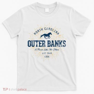 Vintage Retro Style O.U.T.E.R B.A.N.K T-Shirt