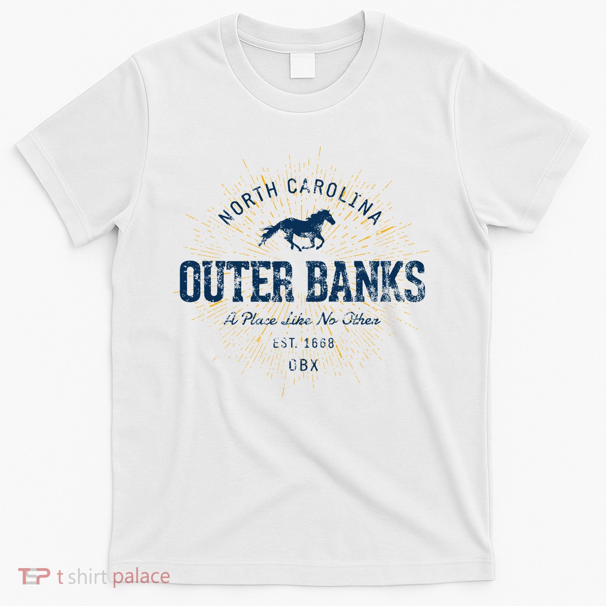Vintage Retro Style O.U.T.E.R B.A.N.K T-Shirt