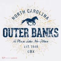 Vintage Retro Style O.U.T.E.R B.A.N.K T-Shirt thumb 7