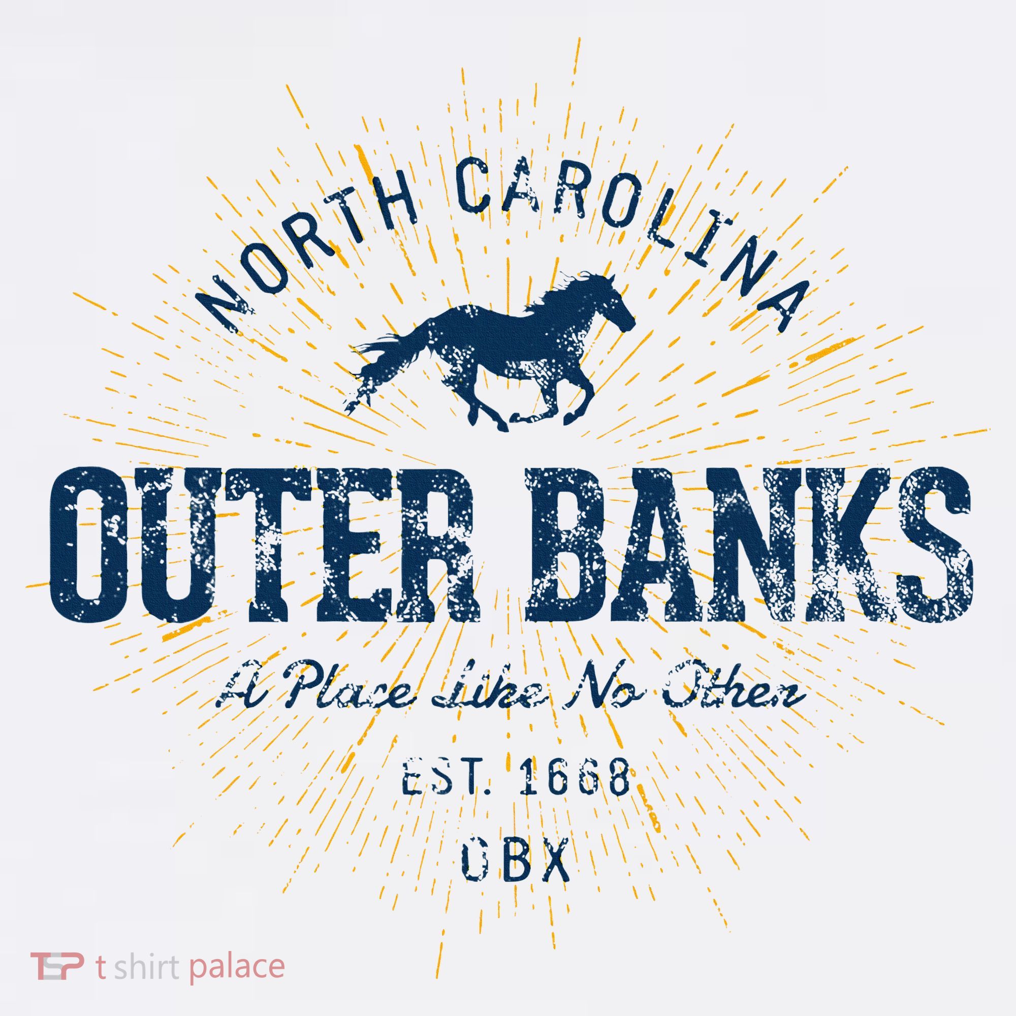 Vintage Retro Style O.U.T.E.R B.A.N.K T-Shirt
