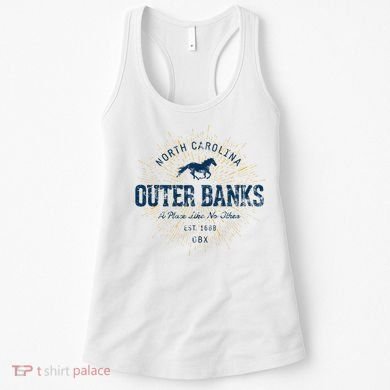Vintage Retro Style O.U.T.E.R B.A.N.K Women's Tank Top