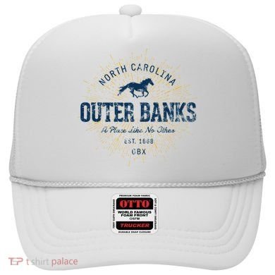 Vintage Retro Style O.U.T.E.R B.A.N.K Hat