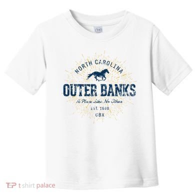 Vintage Retro Style O.U.T.E.R B.A.N.K Toddler T-Shirt