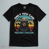 Vintage Resist Only You Can Prevent Fascism T-Shirt thumb 5