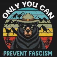Vintage Resist Only You Can Prevent Fascism T-Shirt thumb 7