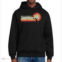 Volleyball Retro Style District V.I.T. Heavyweight Hoodie thumb 0