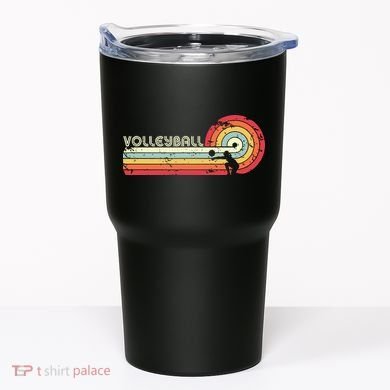Volleyball Retro Style Tumbler