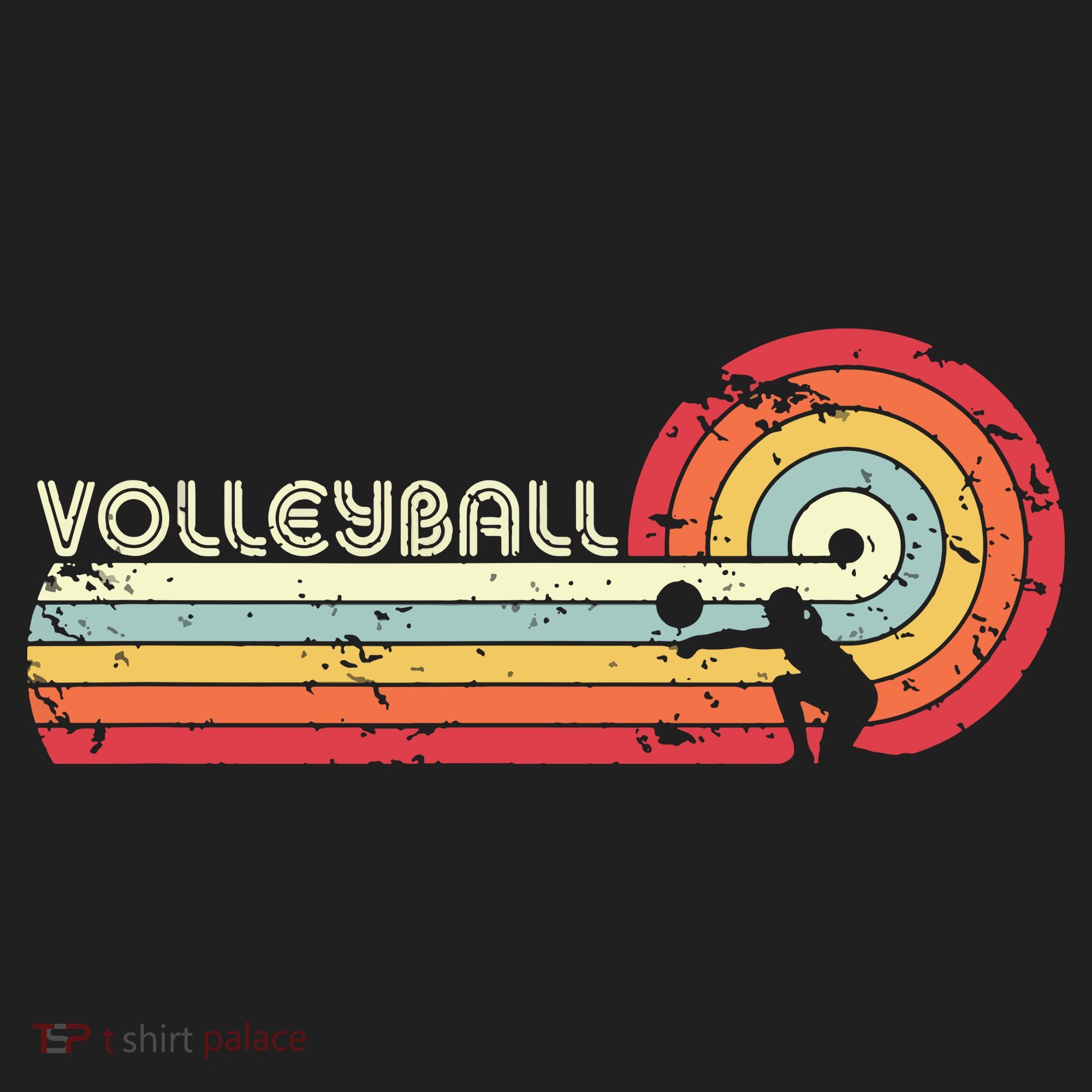 Volleyball Retro Style Tumbler