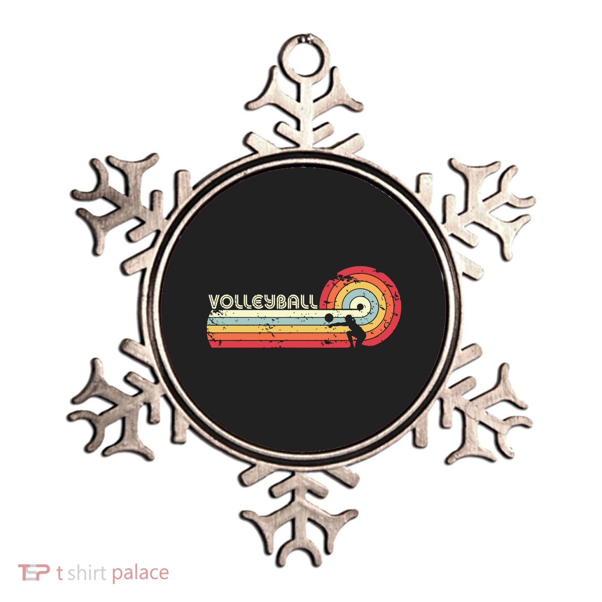 Volleyball Retro Style Ornament