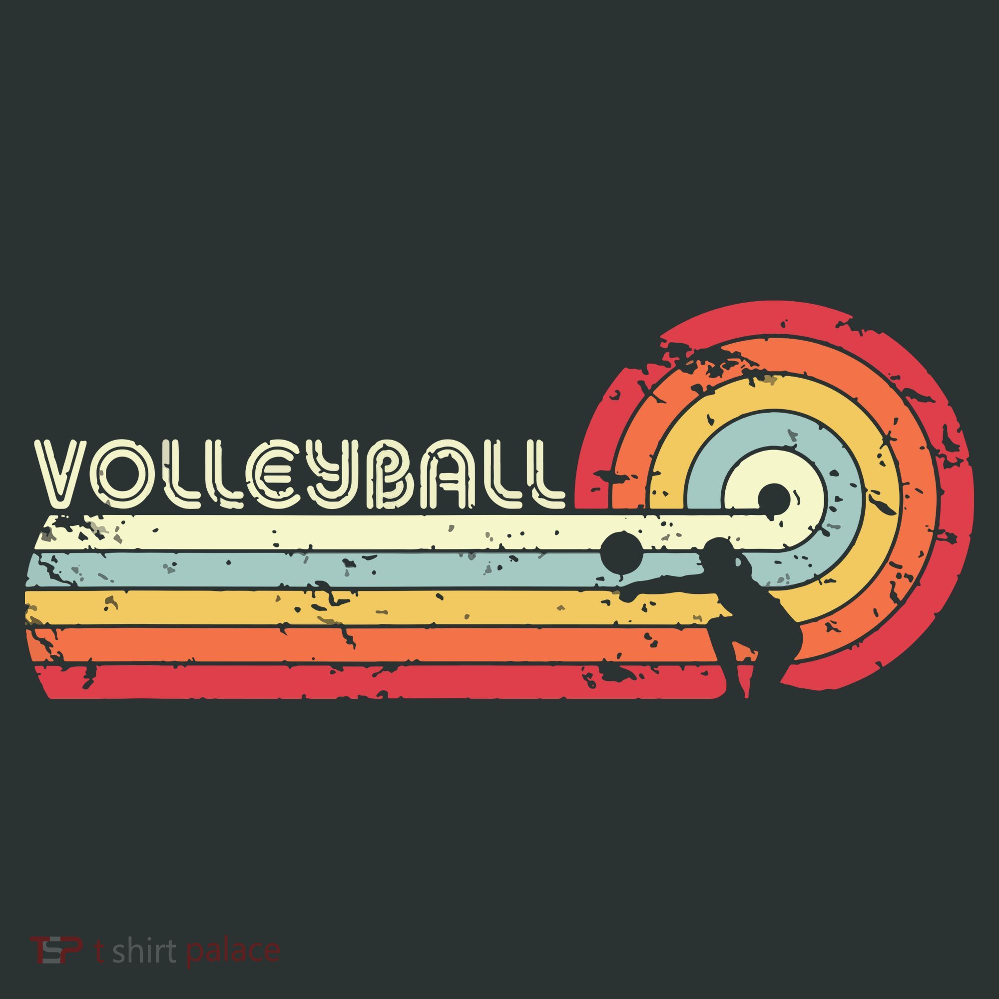 Volleyball Retro Style Infant Baby Jersey Bodysuit