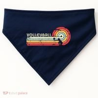 Volleyball Retro Style USA-Made Doggie Bandana thumb 0