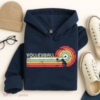 Volleyball Retro Style Hoodie thumb 4
