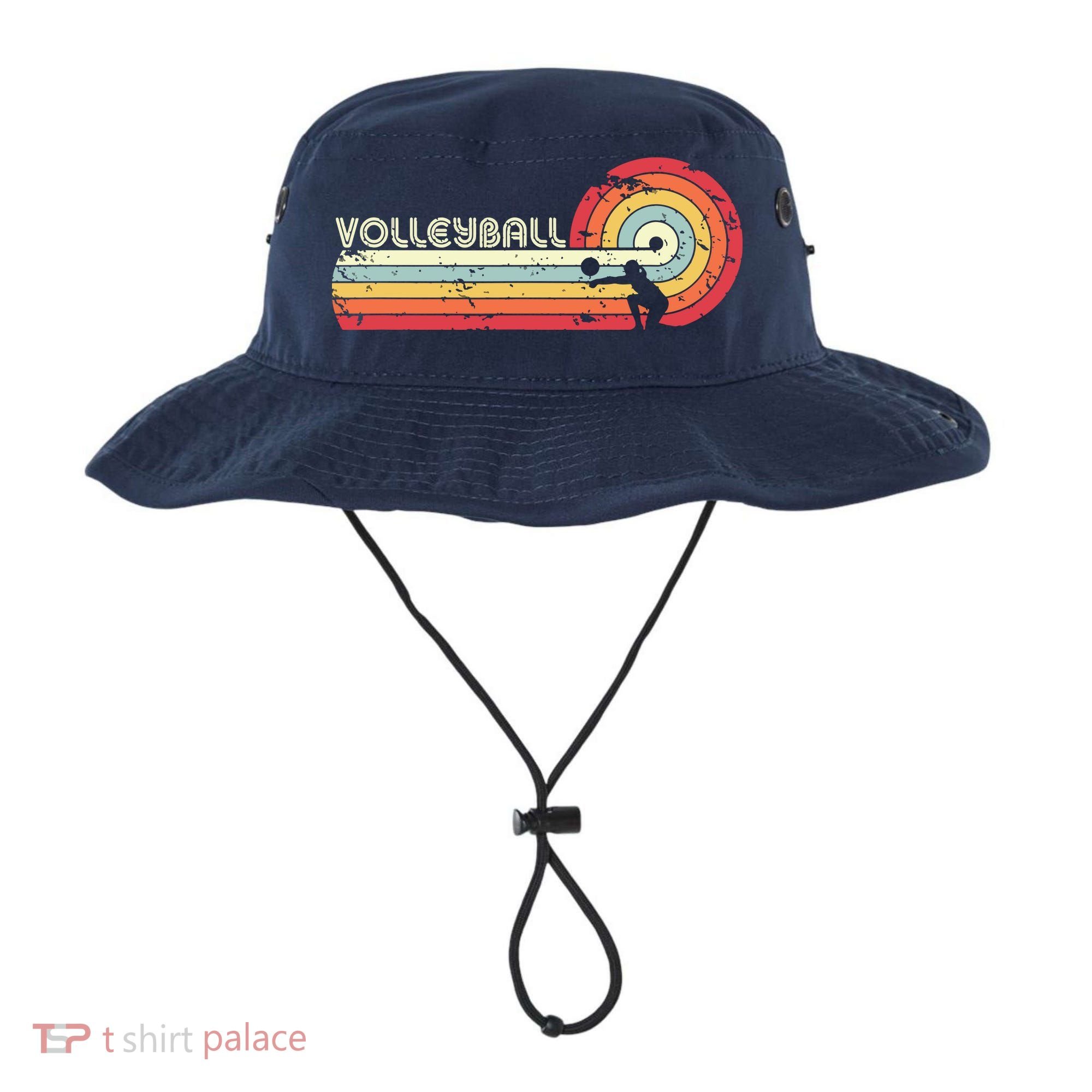 Volleyball Retro Style Bucket Hat