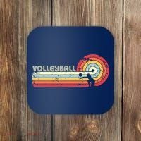 Volleyball Retro Style Coaster thumb 0
