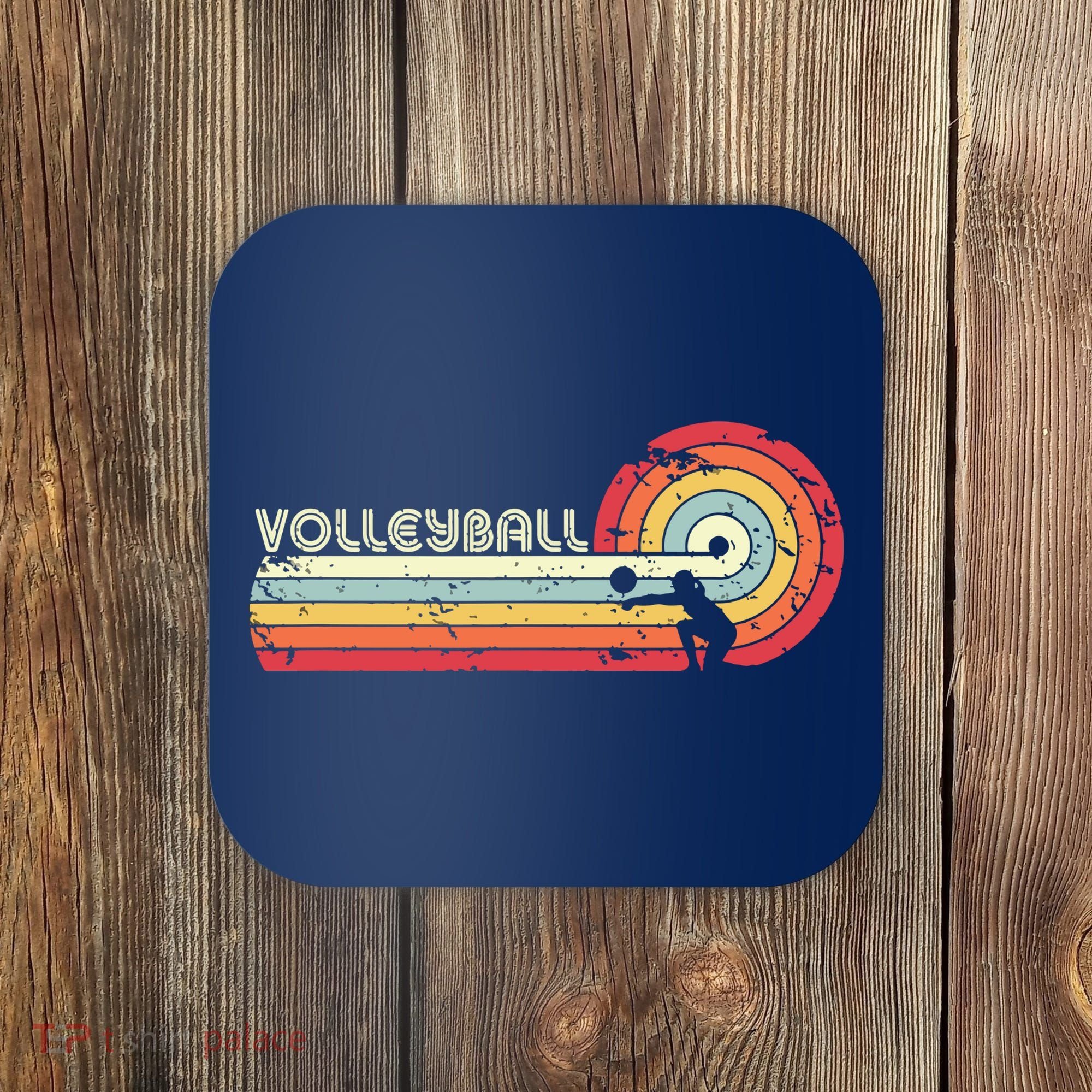 Volleyball Retro Style Coaster