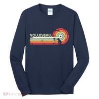 Volleyball Retro Style Tall Long Sleeve Shirt thumb 0