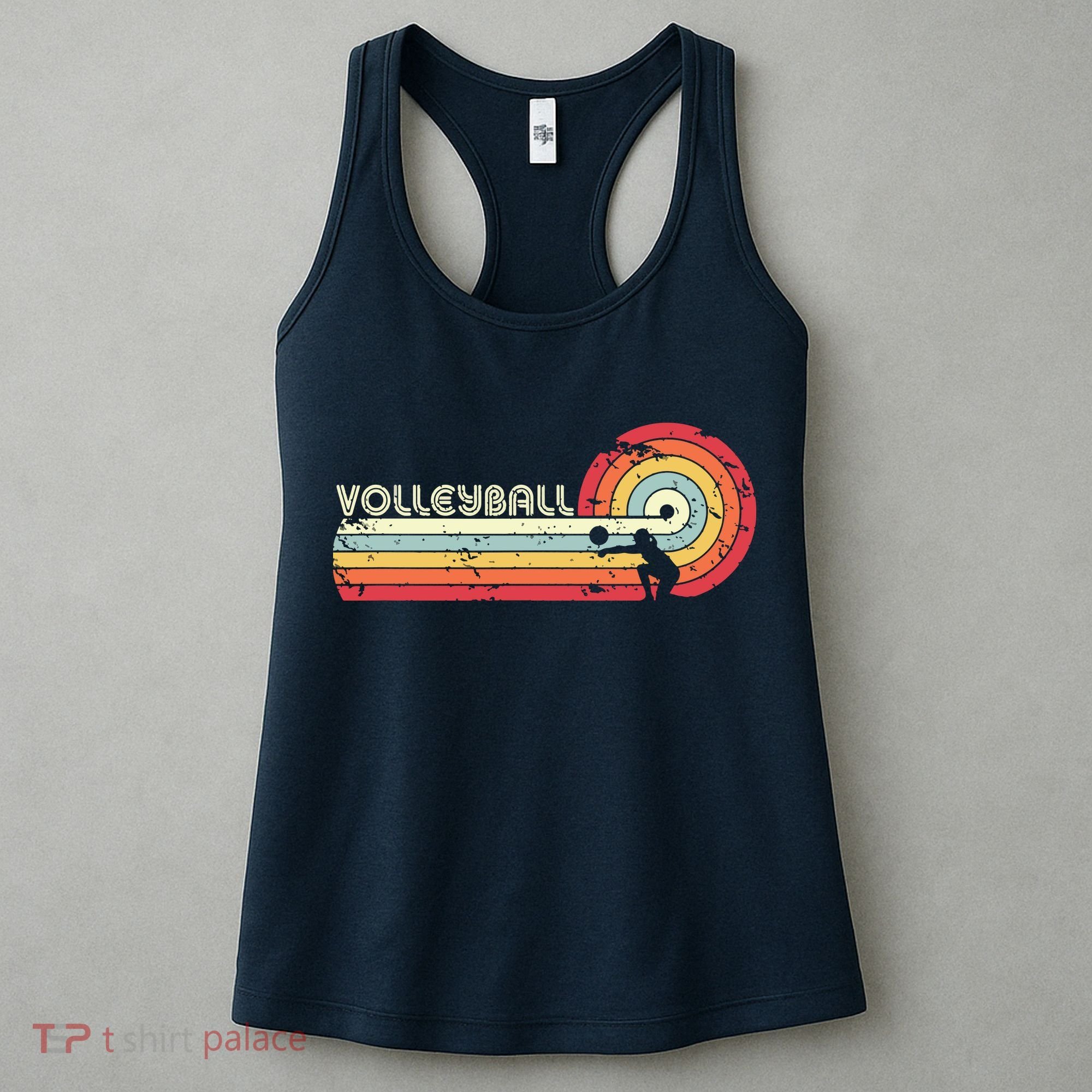 Volleyball Retro Style Women's Tank Top