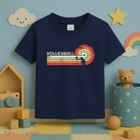 Volleyball Retro Style Toddler T-Shirt thumb 3