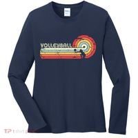 Volleyball Retro Style Women's Long Sleeve Shirt thumb 0
