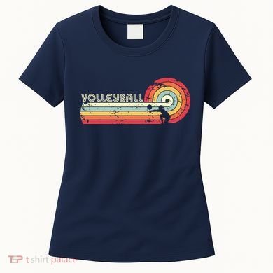 Volleyball Retro Style Women's T-Shirt