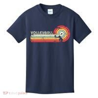 Volleyball Retro Style Kids T-Shirt thumb 0